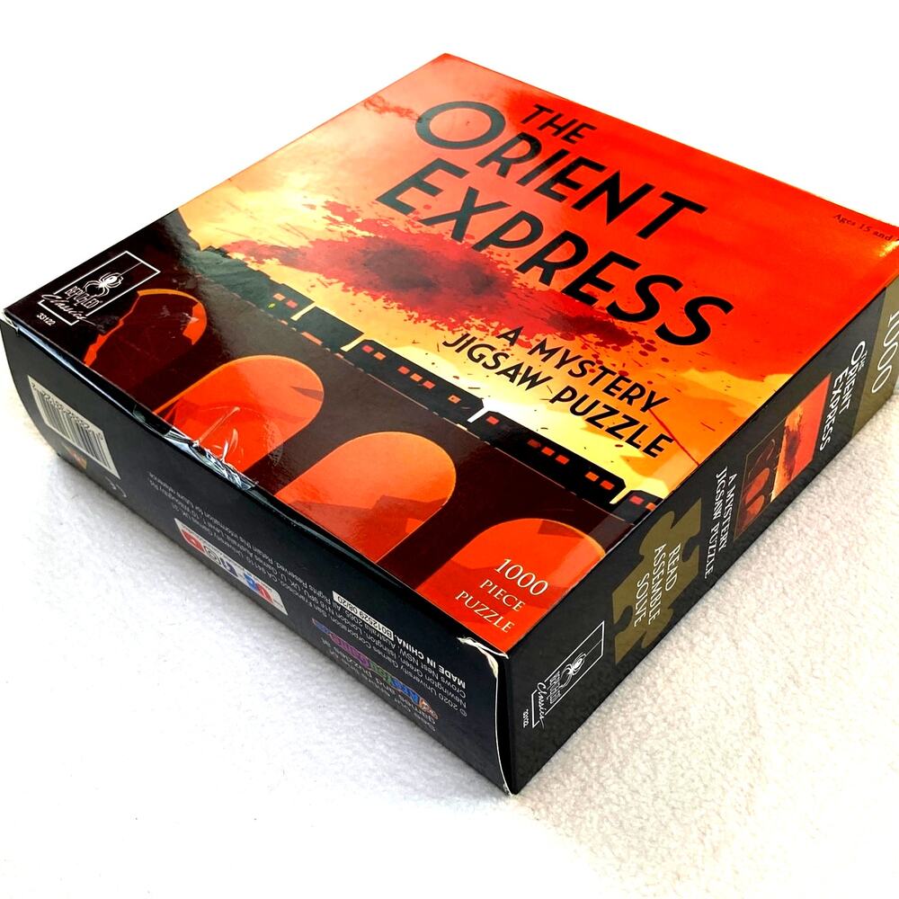 Puzzle Orient Express Mystery Jigsaw Puzzle NWT  1000 Pieces